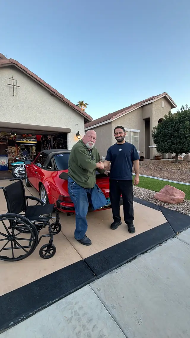 HE LOST HIS LEG SERVING IN THE MILITARY, YET HE STILL OWNED THIS PORSCHE FOR 20 PLUS YEARS