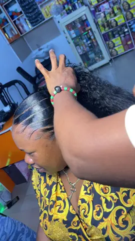 When it comes to ponytail gelpack, MJ Beauty Salon stays winning 💯🙌 #PonytailGelpack #SleekPonytail #LagosHairline #NeatStyles #GelpackByMjBeautySalon #MjBeautySalon #TrendingHairstyles #BeautifulHairstyles #WhereBeautyBegins
