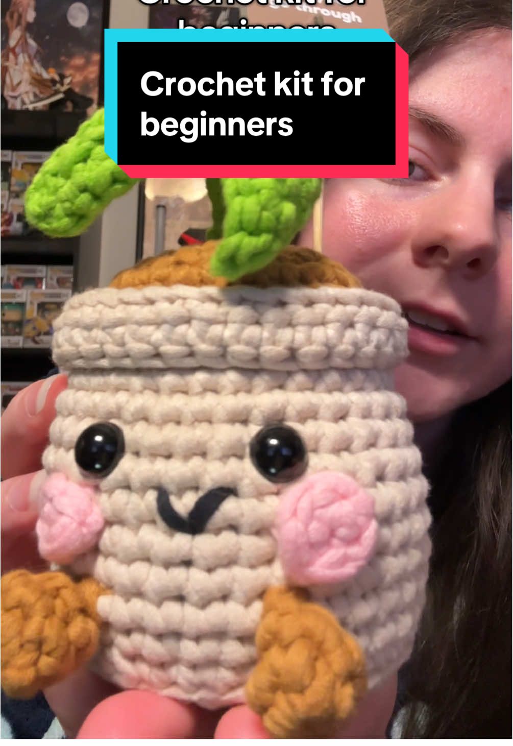 This kit was great to use as a beginner #crochet #crochettiktok #christmasgiftideas #tiktokshopblackfriday #BFCM @hellojoyberri 