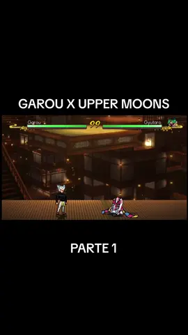 GAROU VS LUAS SUPERIORES UPPER MOONS PARTE 1 #mugen #jumpforcemugen  #garou #onepunchman  #demonslayer 