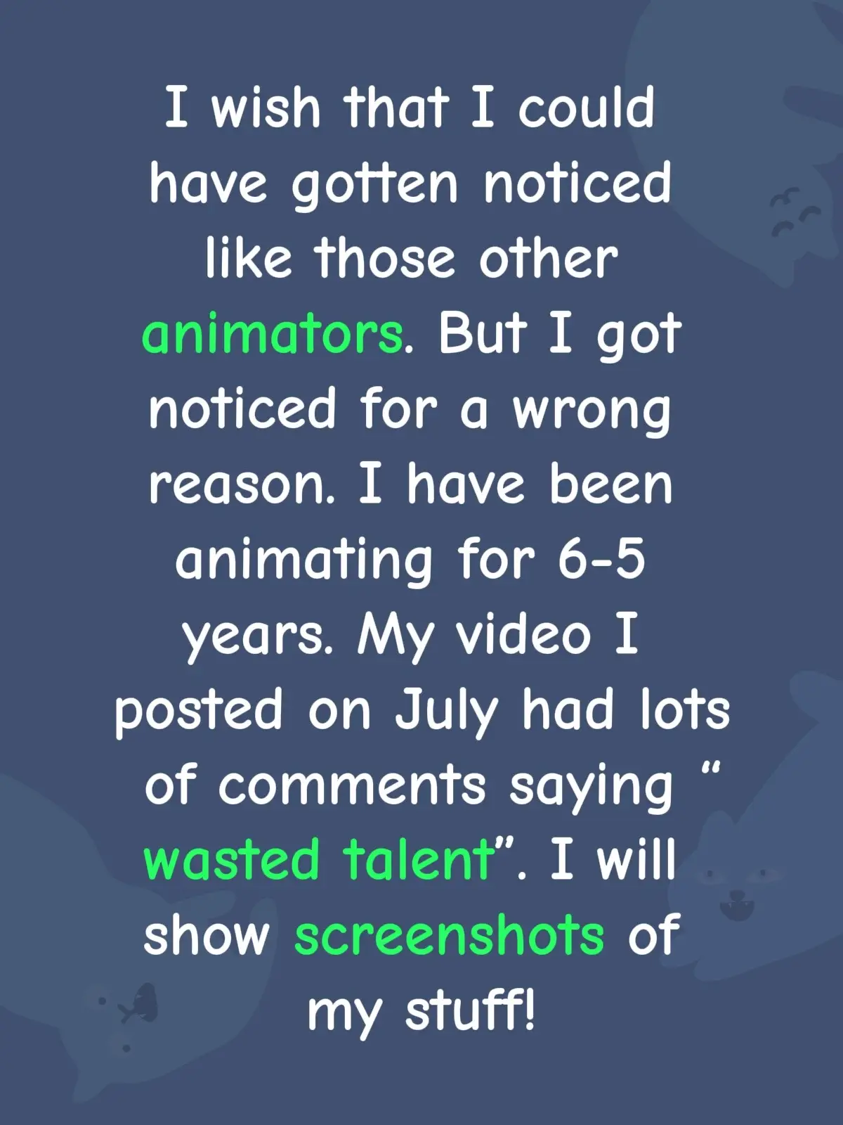 I had TikTok and youtube for 6 years! And the video that was posted on July wasn’t on YouTube, it was on here. I hope I get very supported and @Sawyer Ique inspired me to do books, games, and shows for Amazon so I can help my family more! #support #aiwillnottakeover #aiwillnotreplaceus #toonsquid #flipaclip the things I find very funny is people hitting their heads hard on something and it goes *CLANK*