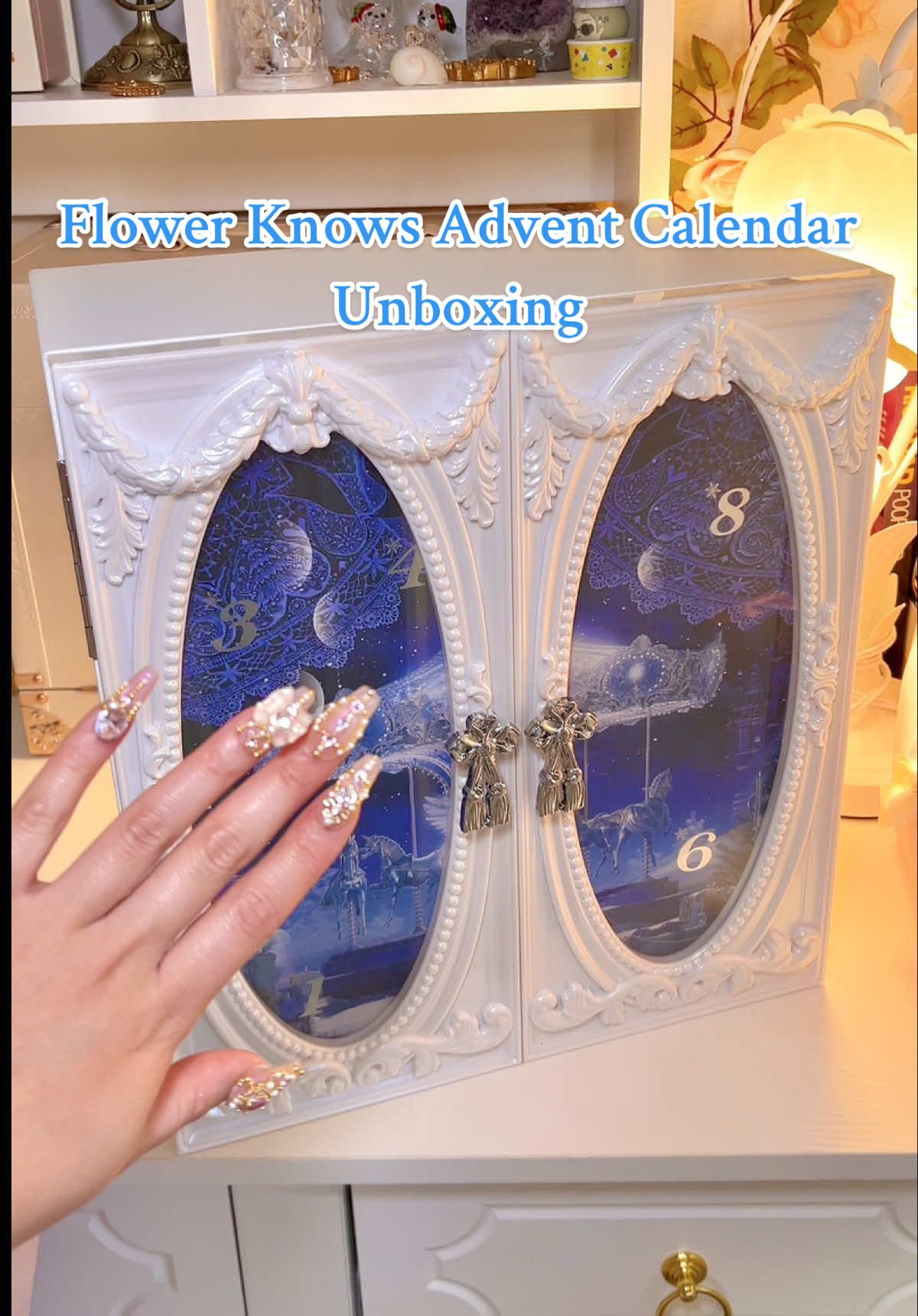 The box hello?? Use code TERRYBERRY to save you $$ on @Flower Knows Makeup at checkout ❄️✨ #flowerknows #flowerknowsmakeup #adventcalendar2025 #flowerknowsadventcalendar #adventcalendarunboxing  