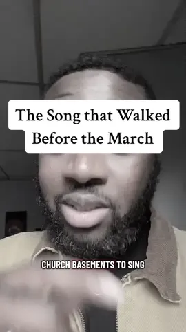 The song that walked before the march.  #freedomsong #civilrights 