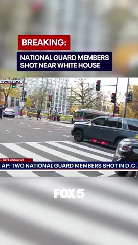 BREAKING: 2 National Guardsmen have been shot near the White House. Watch live coverage from the scene on FOX LOCAL.