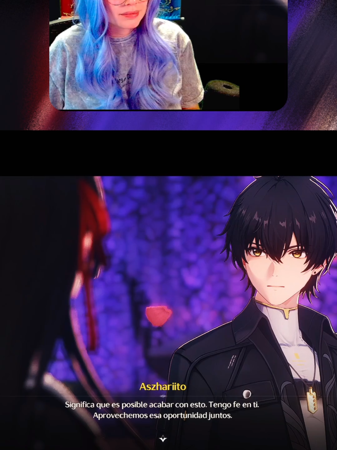 🥺🥺 Como siempre el rover friendzoneando 🥺🥺 Cuando por fin encuentras el amor, pero a wuwa le gusta friendzonear a todas 🥺🥺 ¡Vivos de Martes a Viernes! 🟣 twitch.tv/aszhariita 🟣 . . . . #WUWA #wutheringwaves #streamer #twich #friendzone #rover