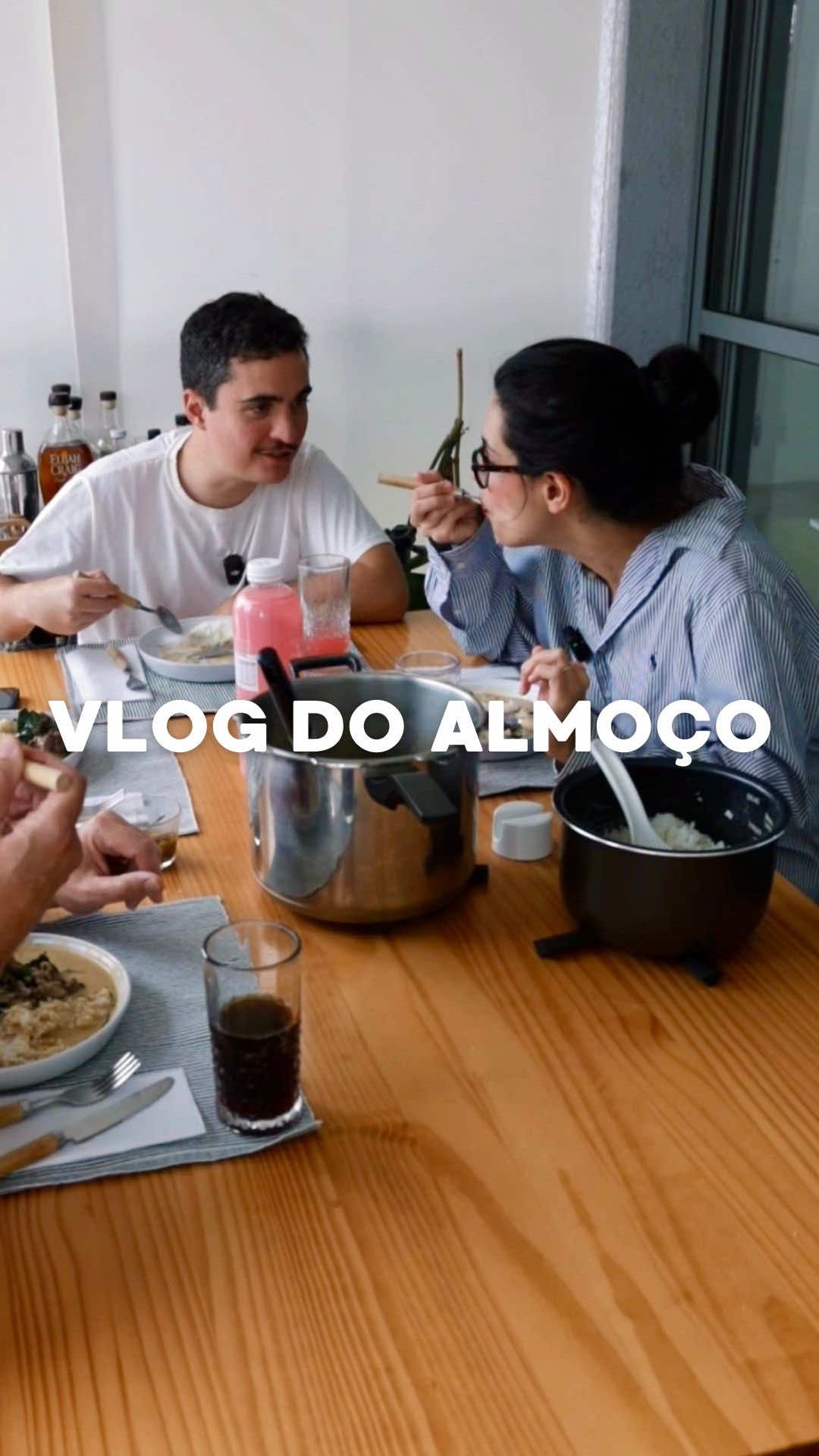 POV: você veio almoçar com a gente  #Vlog #casal #receitas #receitasfaceis