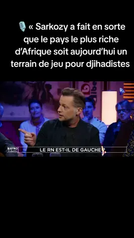 🎙️« Sarkozy a fait en sorte que le pays le plus riche d’Afrique soit aujourd’hui un terrain de jeu pour djihadistes ; il a ouvert une autoroute pour migrants avec la Méditerranée (…) et tout cela est le résultat de cet abruti, de ce crétin de Bernard-Henri Lévy qui l’a conseillé. » #tiktokfrance🇨🇵 #tiktokafrique🇹🇬🇨🇩🇨🇮🇧🇯🇬🇦🇨🇲🇬🇦 