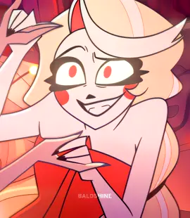 The way Charlie looks at her. 😍 #hazbinhotel #charliemorningstar #vaggiehazbinhotel 