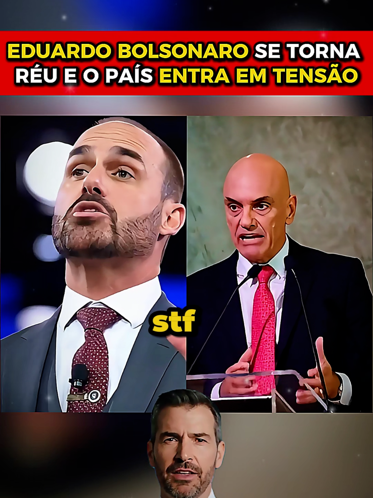 Eduardo Bolsonaro Se Torna Réu e o País Entra em Tensão #stf #alexandredemoraes #lula #eduardobolsonaro #bolsonaro
