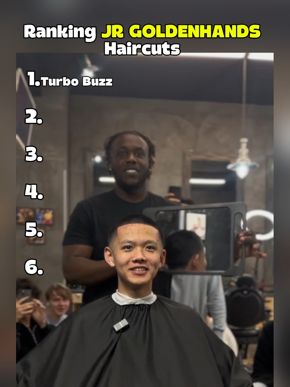 Ranking Jr Goldenhands Haircuts Last is my favorite  #haircut #barber #ranking #funn #jrgoldenhand 