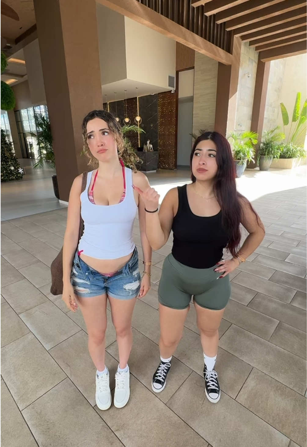 She taught me this trend #migatito #vacation #PuntaCana 