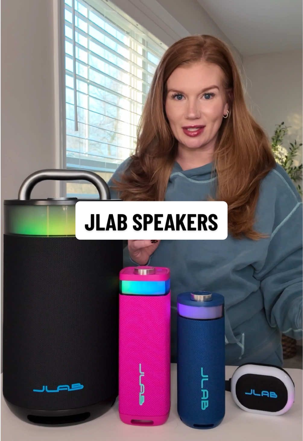 If you’re trying to figure out which JLab Party speaker fits your life, here’s the easiest breakdown: the Epic Party is the powerhouse for big sound, the JBud Party is your solid mid-size option, the Pop Party is great for gifting and teens, and the Go Party is perfect for super lightweight portability. They all have strong battery life, punchy audio, and fun LED lighting, so it really comes down to the size and vibe you want. Linked in the orange cart! @JLab  #jlabspeakers #portablespeaker #tiktokshopblackfriday #tiktokshopcybermonday #tiktokshopcreatorpicks 