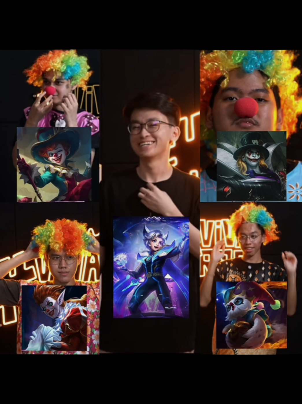 Cuma Sutsujin Yang Ga Cosplay Badut☠️☠️🥶 #teamrrq #rrqhoshi #sutsujin #mlbbcreatorbase #badut 