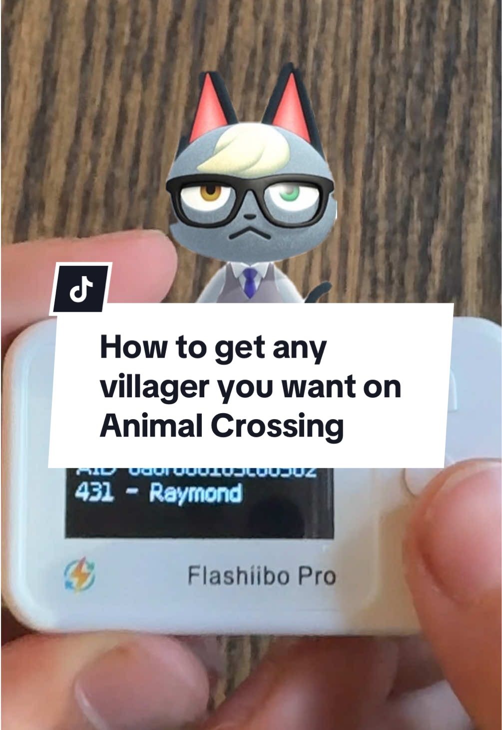 Replying to @alien kittypup👽🐾  yep, both Marshall and Raymond are on the Flashiibo pro for animal crossing! Any villager you could want is on here. ##AnimalCrossing##Switch2##VideoGames##Gamer##GiftIdeas