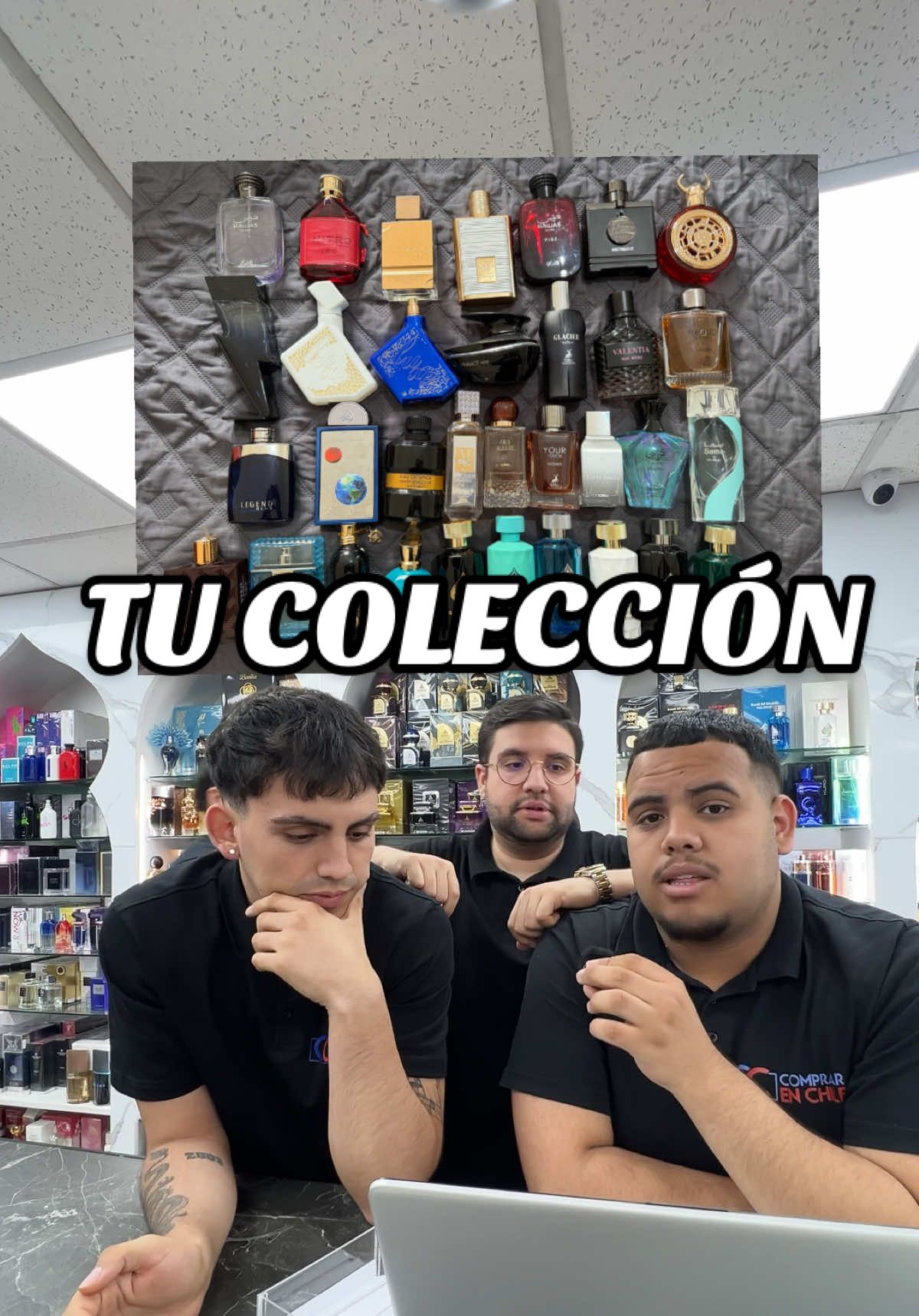 Colección de George💪🏻 #fyp #viraltiktok #perfumeschile #perfumes #comprarenchile 