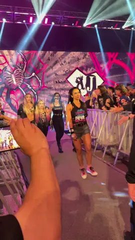 Women’s war games team entrance together #wargameswwe #rawonnetflix #rhearipley #WWE #tiktok 