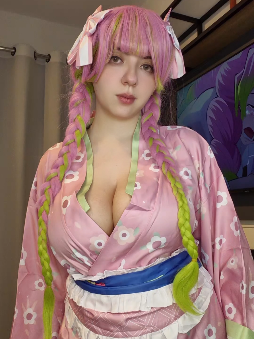 acelerada #mitsuri #demonslayer #fyp #cosplay 