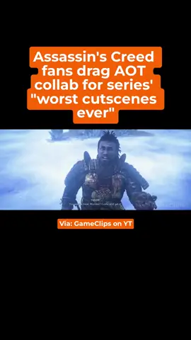 Fans online are NOT impressed by the cutscenes in the Assassin's Creed Shadows Attack on Titan collab. #assassinscreedshadows #AttackOnTitan #gaming #videogames #gaminglife #gamingcommunity #gamerlife #gamercommunity