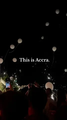 Honestly? Accra is becoming that city. Private parties, skyline energy, the perfect mix of calm and luxury. This night? 10/10. #accra #luxury #ghanatiktok🇬🇭 #skybar #maamigoes 