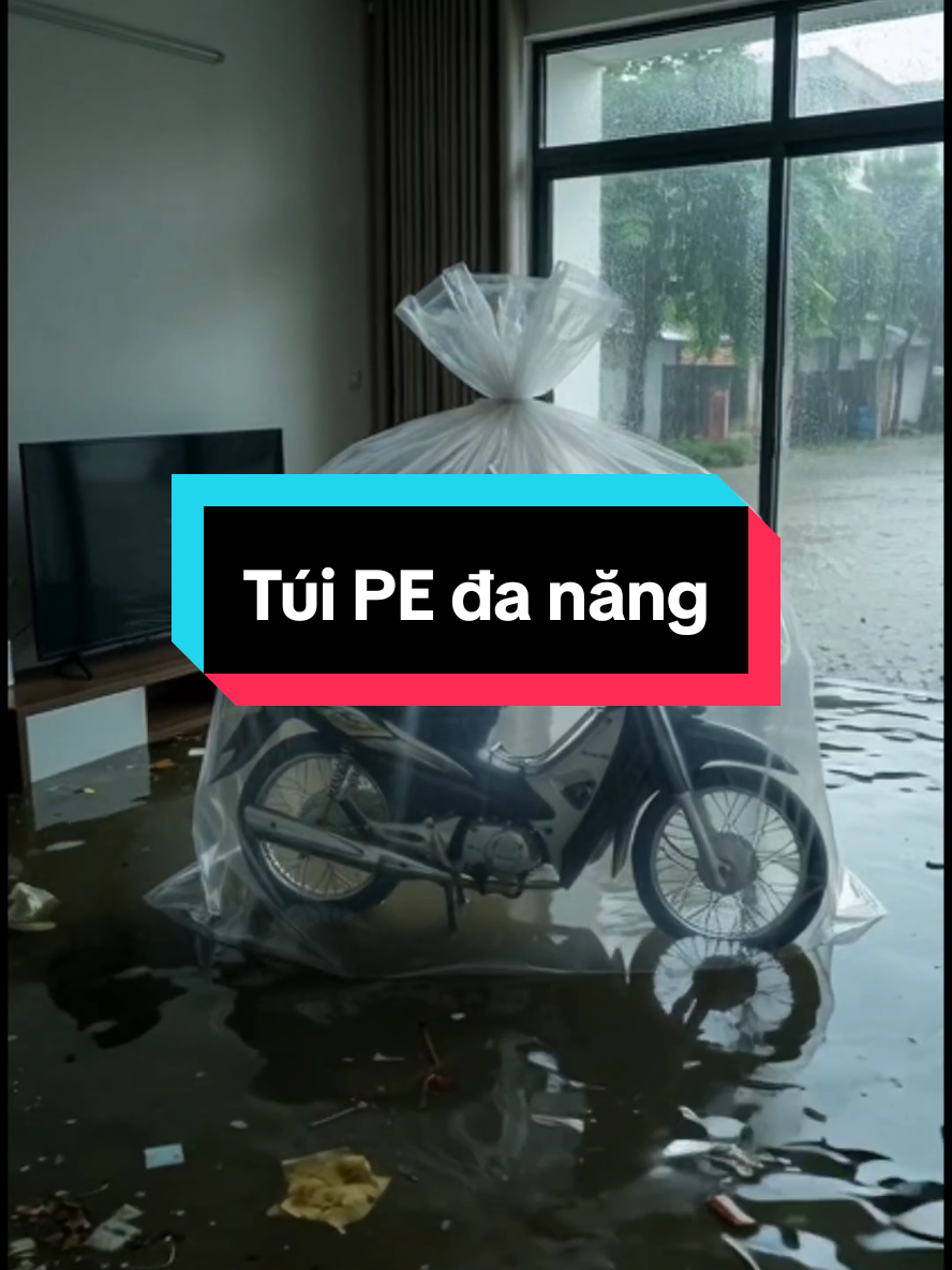 Cảnh báo: Mùa mưa lũ đang đến! 🚨 Đừng để Tài Sản Cả Đời chìm trong nước. Bạn nghĩ đã kê cao đồ đạc là đủ? Nước lũ có thể dâng cao hơn bạn tưởng! Túi Nilong Bảo Vệ Toàn Phần- Giải pháp bảo vệ khẩn cấp, được thiết kế riêng cho điều kiện ngập lụt ở Việt Nam. ➡️ Dễ dàng đóng gói Két Sắt, Giấy Tờ, Thiết Bị Điện Tử. ➡️ Khóa chặt mọi rủi ro từ nước và bùn đất. #lulut #luongthuc #thietbiso #baove #baovesuckhoe 