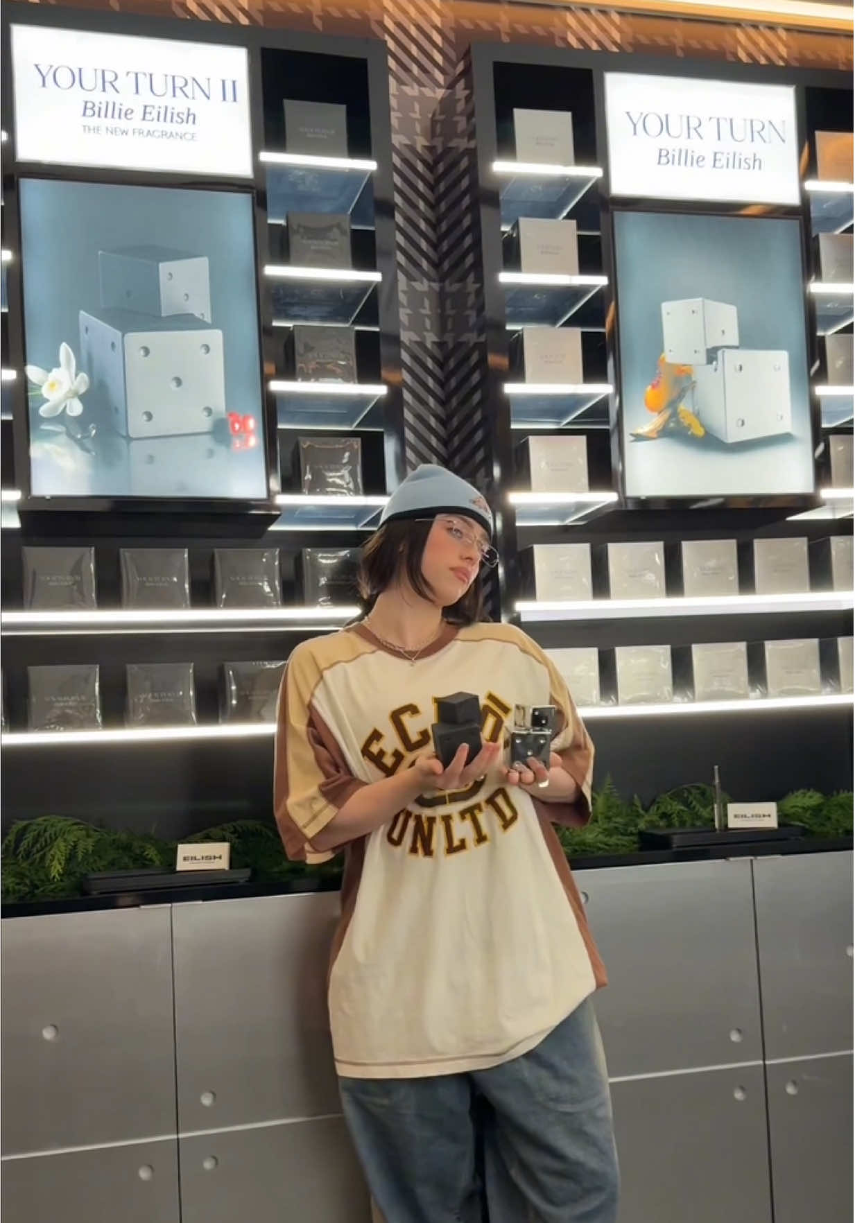 Take a look inside the Eilish Fragrances Holiday Pop-Up with @BILLIE EILISH Open this Friday through Sunday at The Americana at Brand, shop the full collection (including the latest fragrance YOUR TURN II and a restock of the limited edition fragrance Eilish No. 3) and enjoy exclusive gifts with every purchase. 889 Americana Way, Glendale, CA Nov 28: 9 AM–10 PM Nov 29: 10 AM–10 PM Nov 30: 11 AM–8 PM