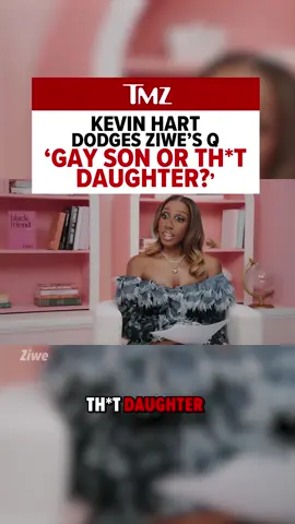 Kevin Hart went full PR mode when Ziwe hit him with the “gay son or th*t daughter” question 💀