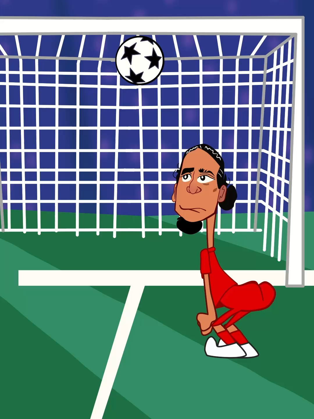 Van Dijk can twerk, Van Dijk can slam dunk🤣. #vandijk