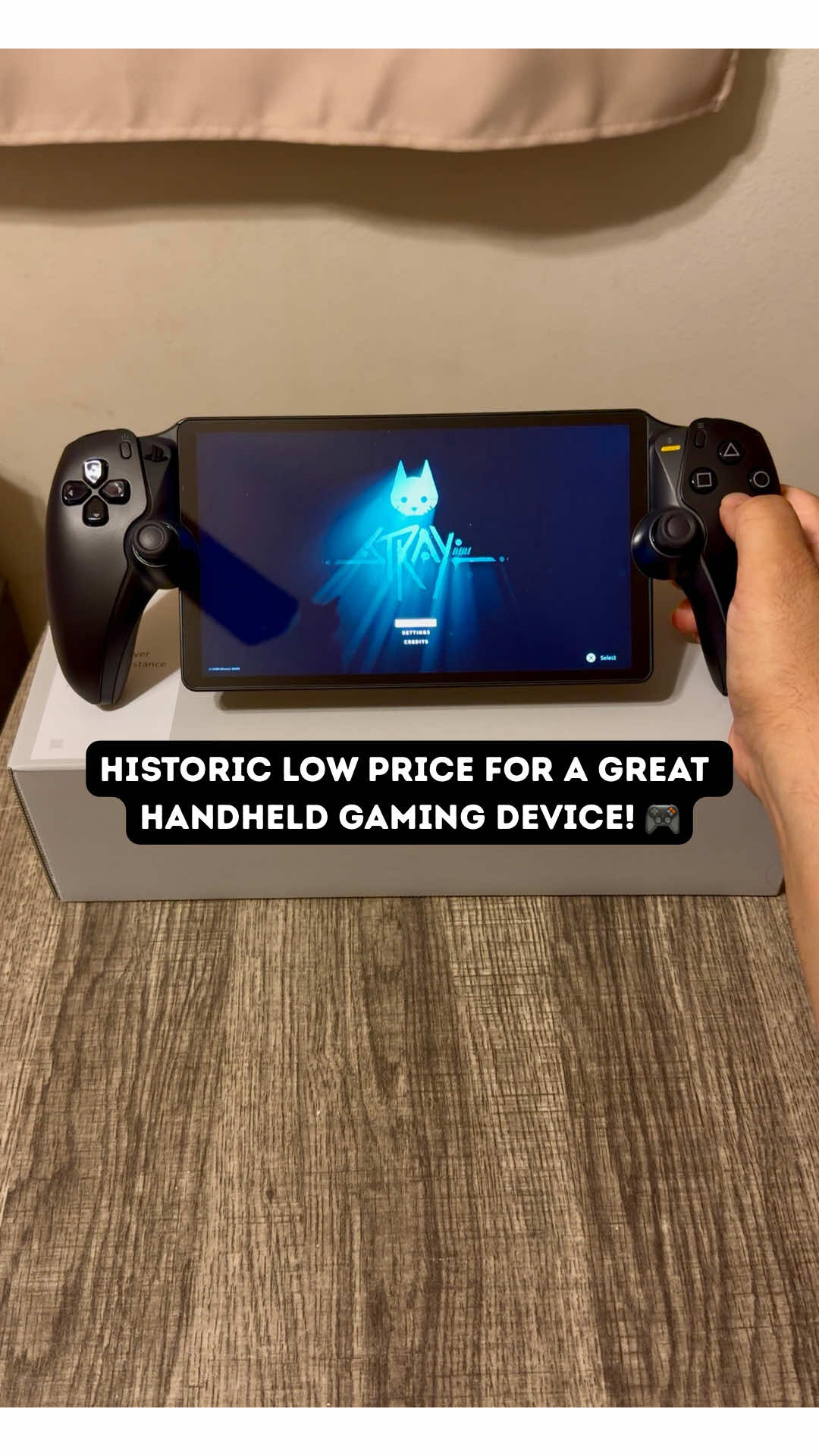 The @PlayStation PS Portal is on sale for Black Friday! 🎮 Are you copping? 🔥 You can grab this on sale for the first time since launch. Game all your PlayStation games and everything in the PS Plus catalog of over 2,800 games! There’s no lag or latency in the streaming quality and I don’t have the best internet connection. The games loaded super fast and the controller feels just like a PlayStation 5 controller between an 8” screen in stunning 1080p. I also got the case an screen protector bundle and there’s even a charging stand on sale as well.  Drop a comment if you need the links! 🔗  #psportal #blackfriday #blackfridaydeals