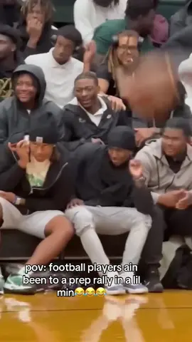 He waited so long for the dap 😭💀  (Via: _.fat1k/tt) #football #footballtiktok #peprally 