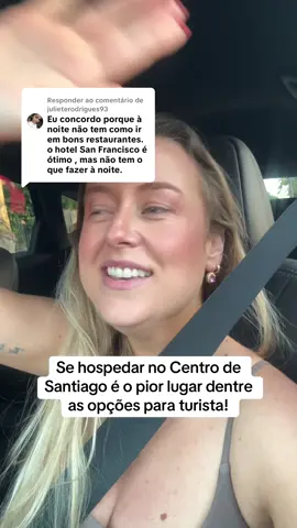 A responder a @julieterodrigues93  Se hospedar no Centro de Santiago é a pior lugar dentre as opções para turista! #dicaschile #passeioschile #turismochile #hospedagemchile 