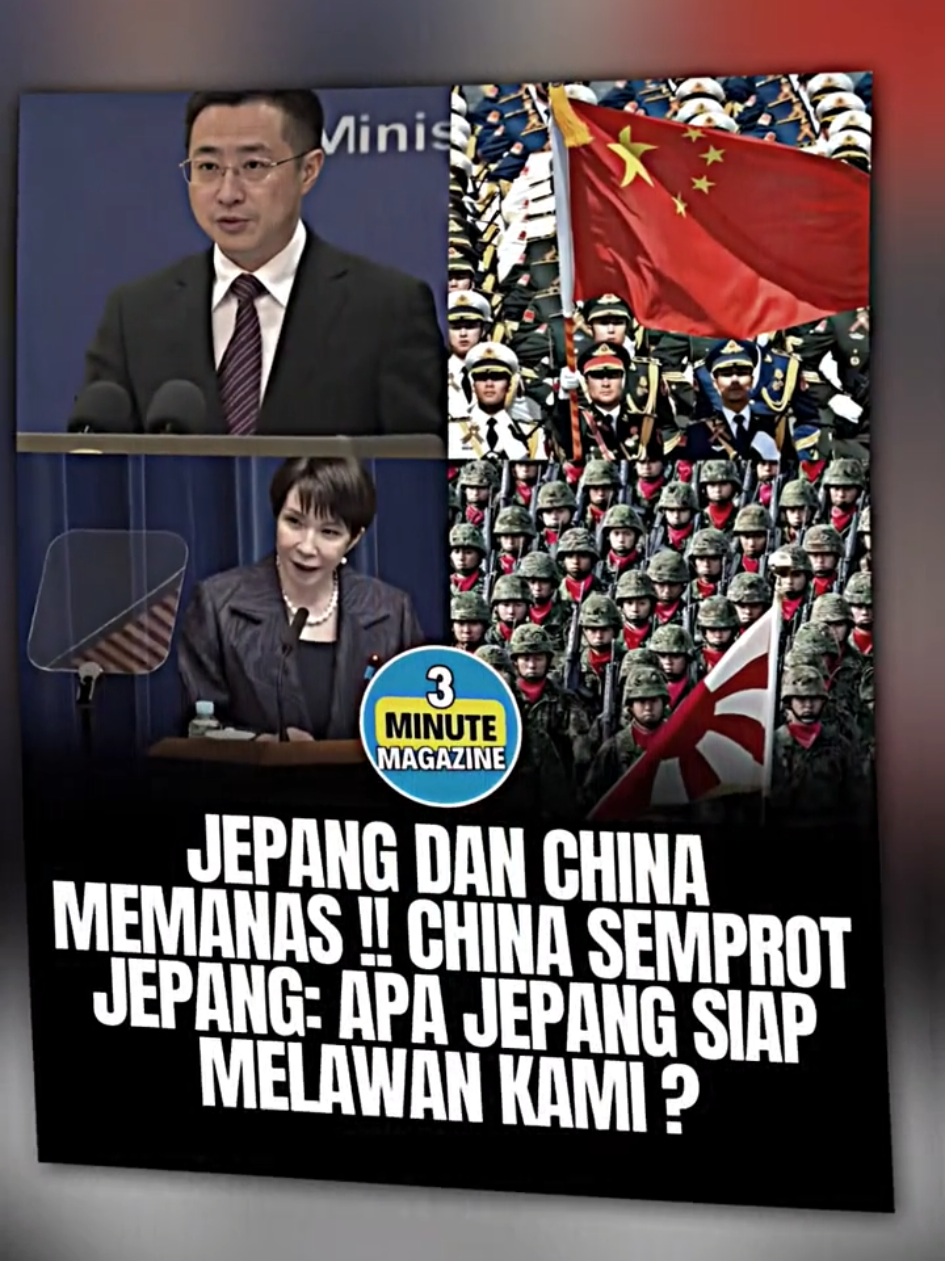Penjelasan 👇 - Situasi kawasan kembali memanas setelah militer China merilis video propaganda bernada ancaman, menyatakan bahwa mereka siap menghadapi perang kapan pun. Publikasi tersebut muncul di tengah meningkatnya ketegangan antara China dan Jepang. Menurut laporan The Telegraph, video berjudul “Jika Perang Pecah Hari Ini, Inilah Jawabanku” itu diproduksi oleh Pasukan Roket Tentara Pembebasan Rakyat—unit yang mengendalikan seluruh sistem rudal China. Tayangan tersebut menampilkan rangkaian visual dramatis mulai dari jet tempur, kapal perang, hingga peluncuran rudal. Rilis video ini hanya berselang dua minggu setelah Perdana Menteri Jepang, Sanae Takaichi, menyatakan bahwa serangan China terhadap Taiwan dapat memicu respons militer Jepang. Pernyataan Takaichi memantik reaksi keras dari Beijing. Seorang diplomat China bahkan menyinggung bahwa Takaichi “layak dipenggal,” komentar ekstrem yang kemudian memicu krisis diplomatik terburuk antara kedua negara dalam lebih dari satu dekade. China berulang kali menuntut Takaichi menarik ucapannya, namun ia menolak mundur. Sosok yang kerap mengagumi Margaret Thatcher itu menegaskan tidak akan bergeser satu langkah pun. Pekan lalu, Menteri Pertahanan Jepang, Shinjiro Koizumi, kembali menegaskan bahwa Jepang tetap melanjutkan rencana penempatan rudal di Pulau Yonaguni—langkah yang disebut sebagai upaya “mengurangi kemungkinan serangan bersenjata.” Yonaguni sendiri merupakan titik terdekat Jepang dengan Taiwan, hanya berjarak sekitar 108 kilometer. Kyodo News melaporkan bahwa Jepang berencana menempatkan unit bersenjata rudal permukaan-ke-udara Type-03, yang mampu menjatuhkan pesawat maupun rudal balistik. Di sisi lain, China menuduh langkah tersebut sebagai upaya memperkeruh keamanan regional dan memicu konfrontasi militer. Source: The Telegraph, The Sun, Kontan#china #vs #jepang #viral #fypage