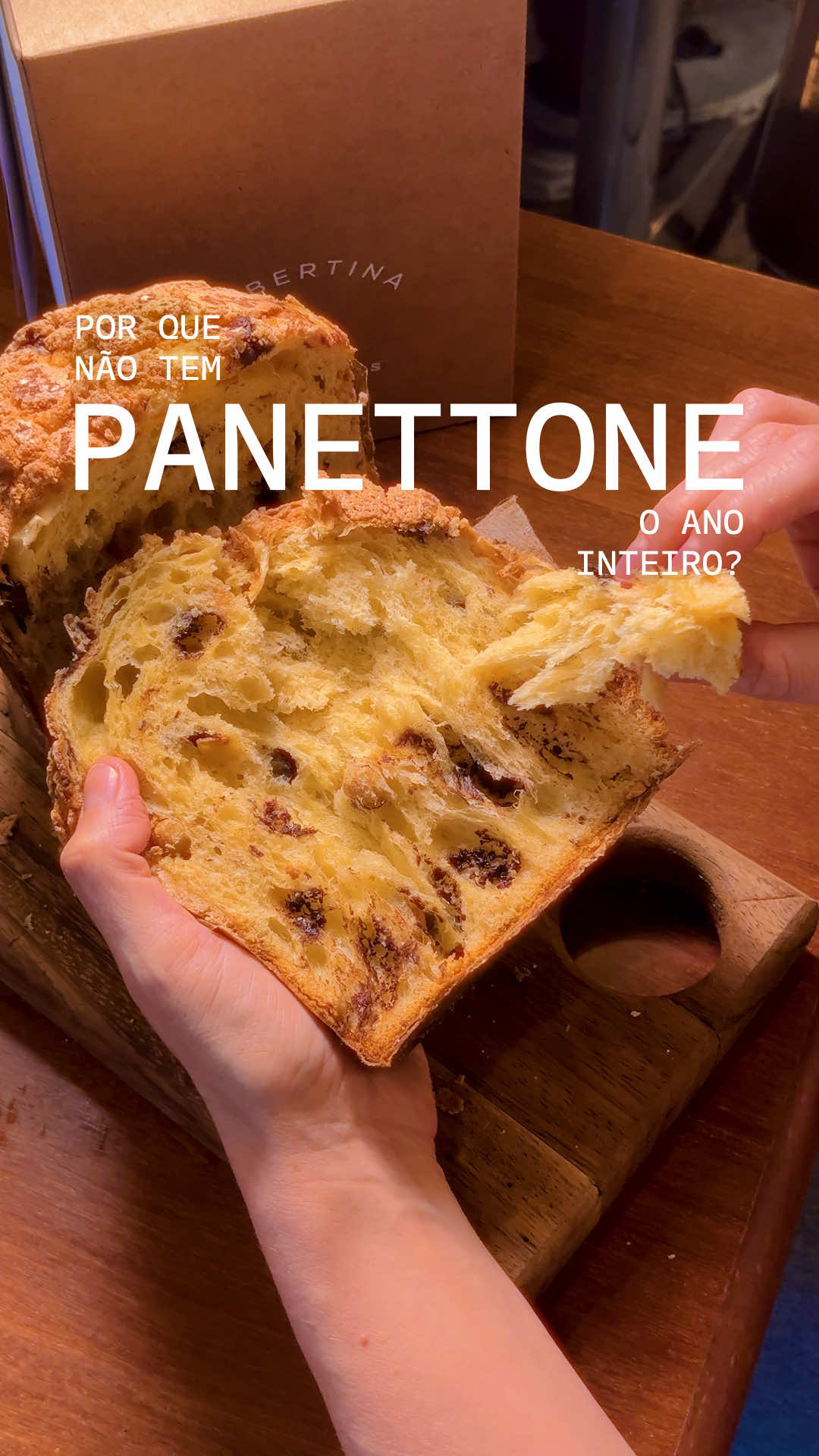 Se você encontrar um padeiro em dezembro, abrace-o 🫂❤️