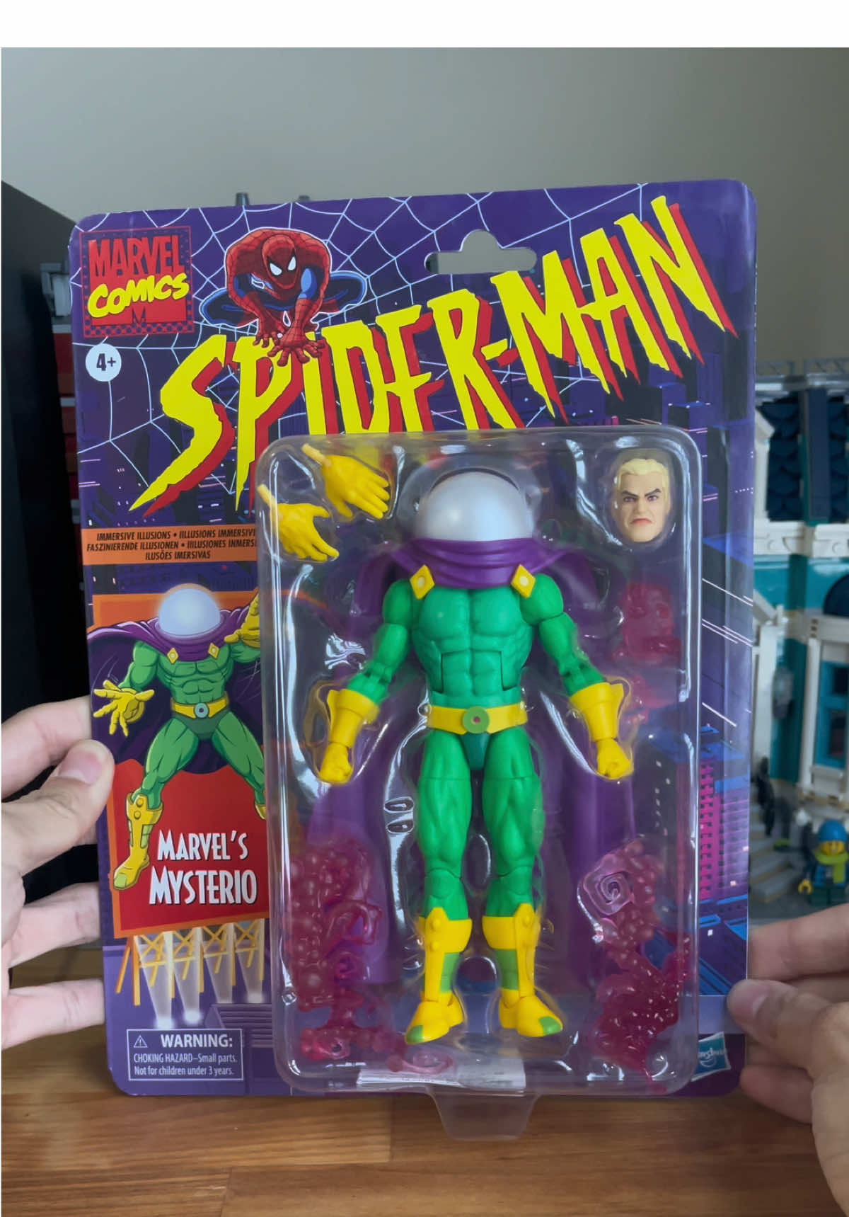 Unboxing Marvel Legends Mysterio , retro spiderman, im definitely getting a custom cape for him, if you wnat him in a static pose than theres no need for a custom cape, hes sick and im slowly building up my spiderman rogues. #marvellegends #unboxing #mysterio #spiderman #spidermanfarfromhome 