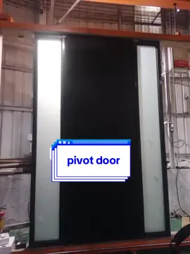 Hot sell popular custom made high quality aluminum smart glass pivot door testing,build your dream house and satisfy all kinds of special requirements. #door #glassdoor #pivotdoor #frontdoor #aluminumdoor 