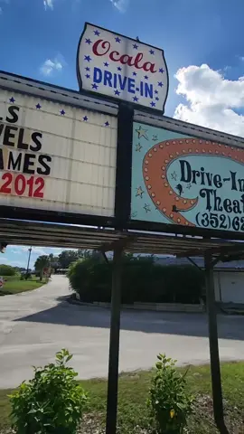 There are only 4 remaining drive-in theaters in Florida. The Ocala Drive-In is one of them! #ocala #floridahistory