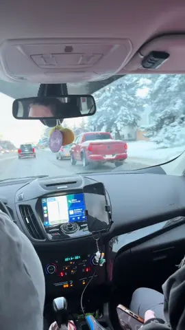 Some people’s children. Dude was mad someone was driving slower due to ice. Wow. #airdrie #yyc #shame #trucks #wintervibes 