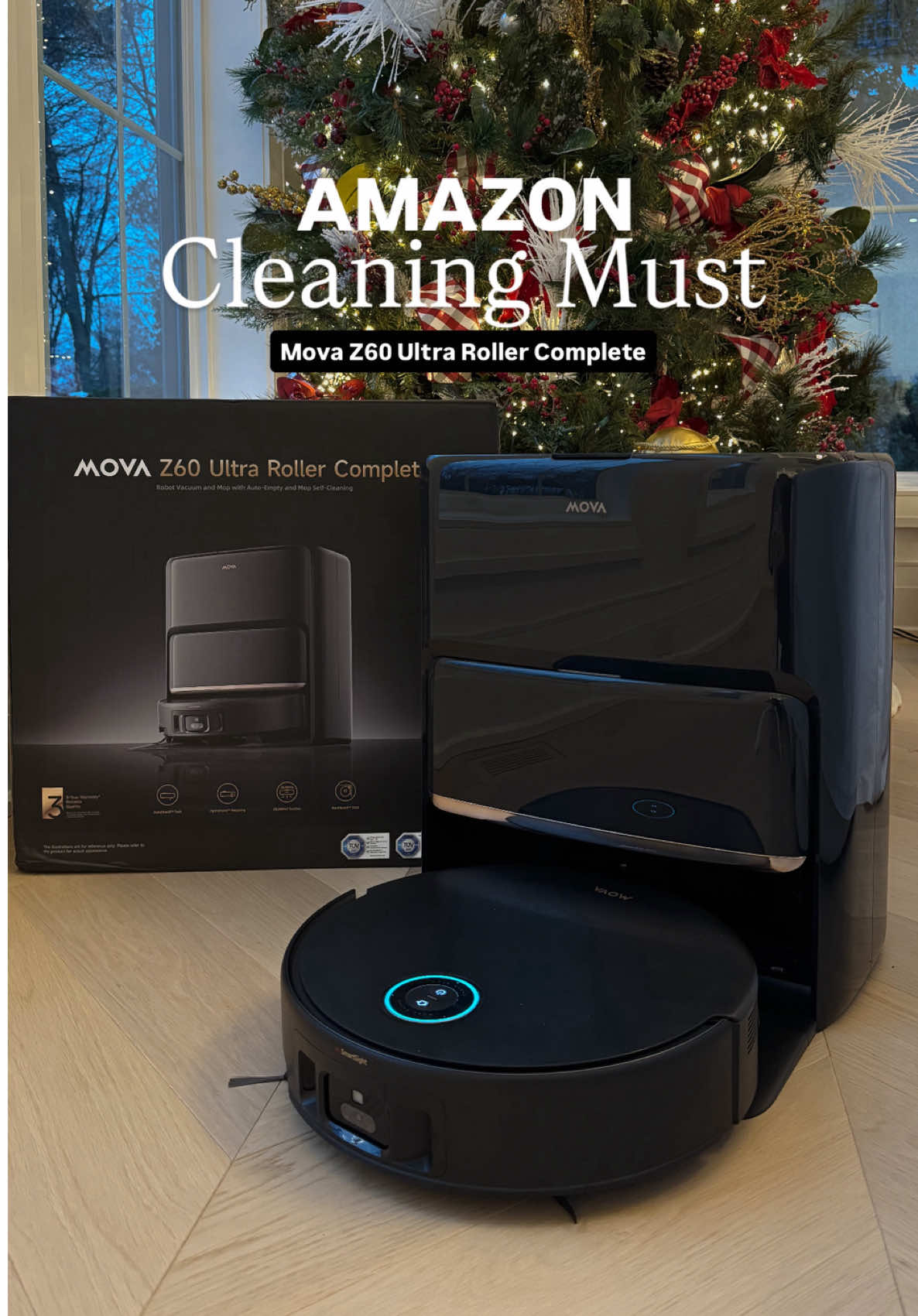 If you hate heavy vacuums and messy mops… this is for you 👀 This robot made my cleaning routine so much easier! 🧼✨The MOVA Z60 Ultra Roller Complete deep cleans, lifts dirt, and leaves your floors spotless so quickly 😍💨 link in bio 🔗 Black Friday Deal: Save $500 — now only $999 (was $1499). Offer valid until December 1st. ⏳ #mova #movaz60ultrarollercomplete #blackfriday #homeclean #amazonfinds   