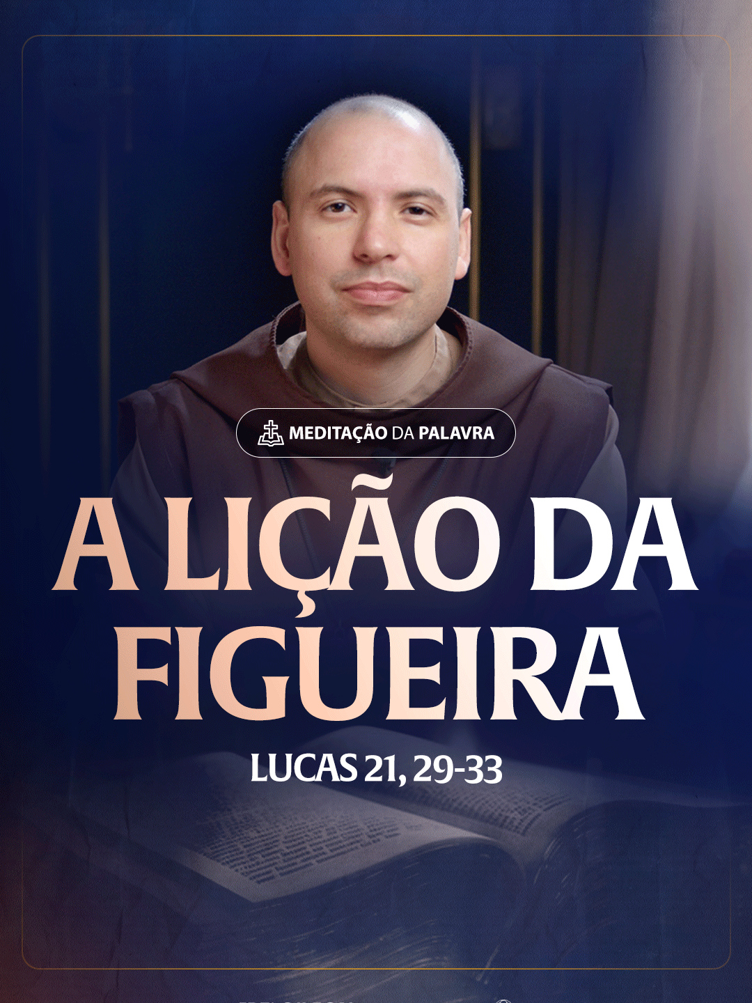 A lição da figueira | (Lucas 21, 29-33) #2543 | Meditação da Palavra Passagens Complementares:  II Tessalonicenses 2,3 #FreiGilsonNoTikTok #MeditaçãoDaPalavra #Pregação #Jesus #Bíblia