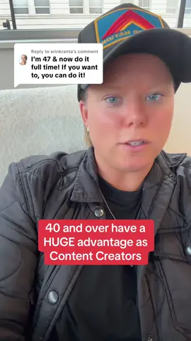 Replying to @erinkranta this is a reality for 40 and over 