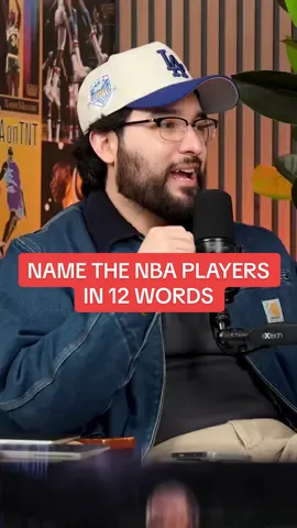 Guess the NBA players in 12 words or less! #NBA #basketball #sports 