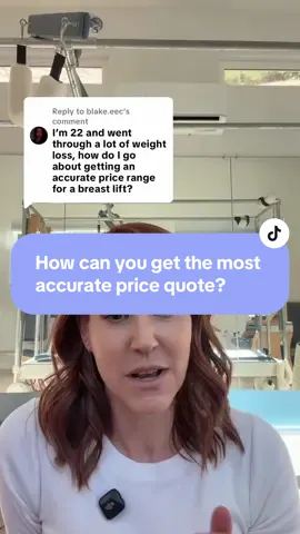 Replying to @blake.eec the best estimate of course will come after the consultation! #pricequote #plasticsurgery #plasticsurgerytiktok 