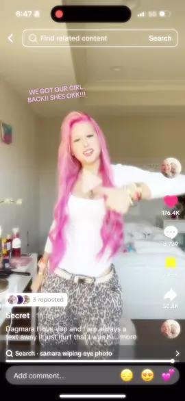 IM SO HAPPY GIRL I ALWAYS WAS ON HER SIDE FOREVER! #fyp #samara #blowthisup #dontletthisflop 