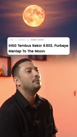 IHSG tembus rekor, mantap pak @Purbaya Yudhi Sadewa ,kita karaoke bareng dulu pak #purbaya #karaoke #ihsg #news 