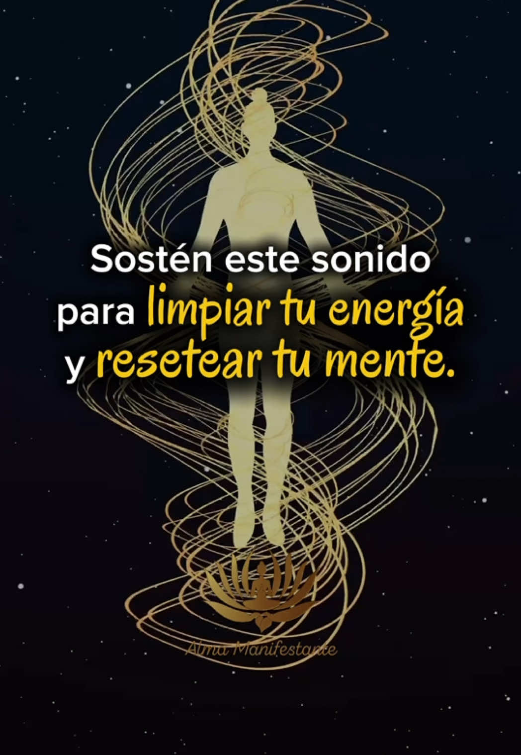 ¿Te animas a escucharlo completo sin cortar? Repite este sonido 3 veces seguidas cuando sientas tu mente cargada o tu energía pesada. Guárdalo y úsalo como mini ritual de limpieza. Comenta “LIMPIO MI ENERGÍA” si lo vas a usar desde hoy. #limpiezadeenergia #pazmental #meditación 
