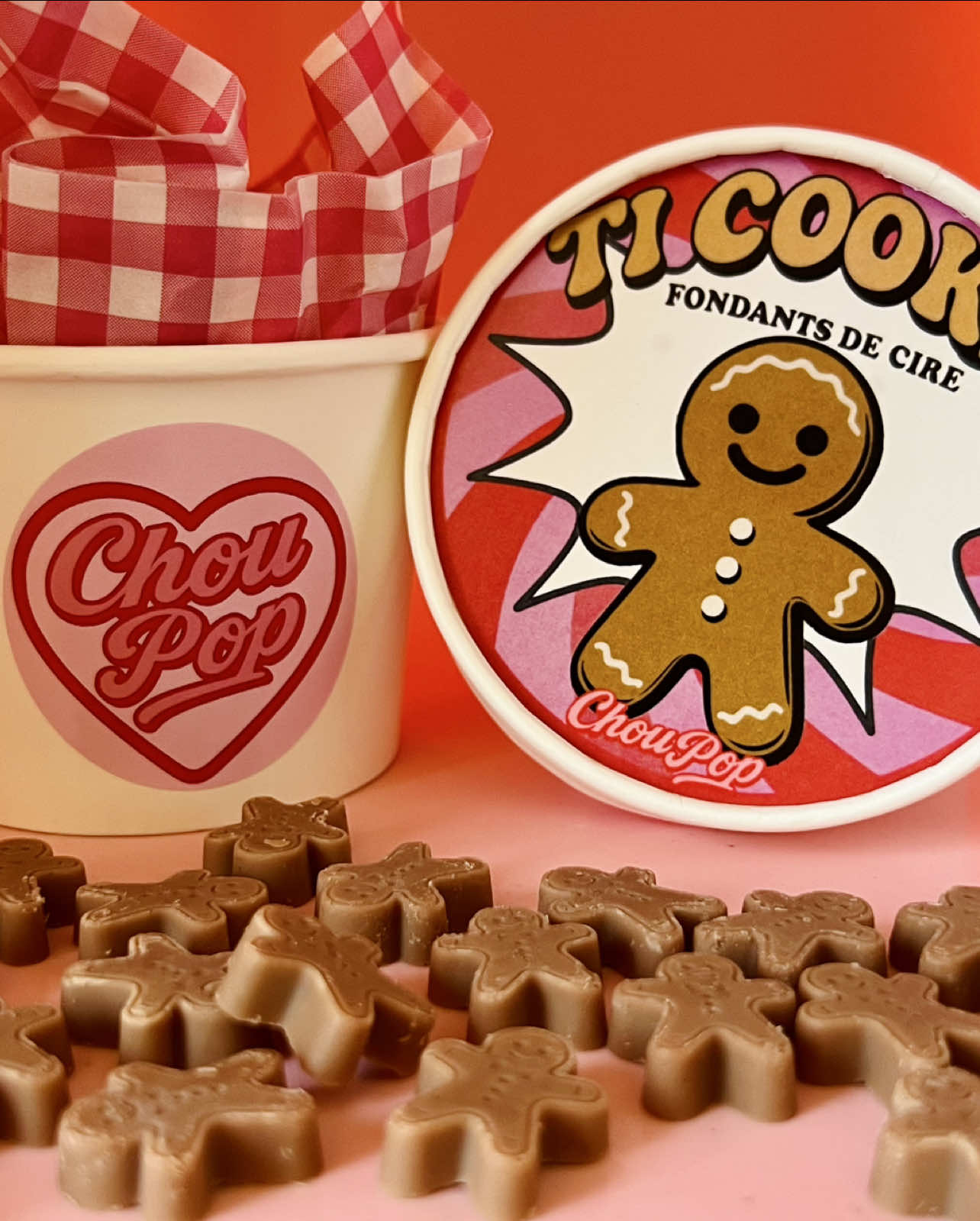 Ti cookie ! Odeur de pain d’épices ! Disponible dès le 1er Décembre ❤️ #fondantsparfumés #paindepice #noel 