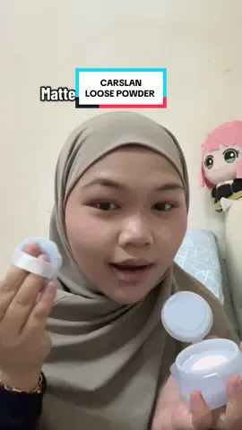 harga tgh murah ni, menyesal tak beli sekarang  #carslanloosepowder #loosepowder #coolingloosepowder #makeup #fyp 