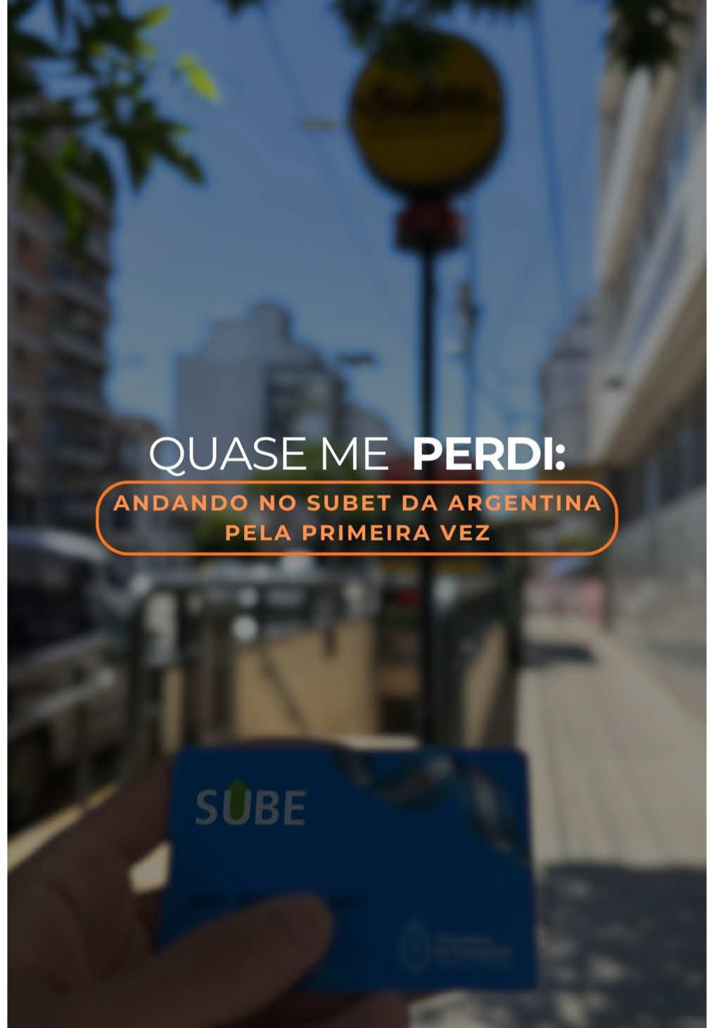 Aprendendo a ser adulto de nuevo #sube #metro #buenosaires #brasileirospelomundo #fyp 