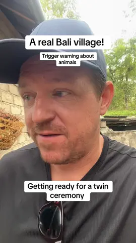 A look at a traditional Bali village. We are getting ready for a twin ceramony today. #heyrick #bali #village #ceramony 