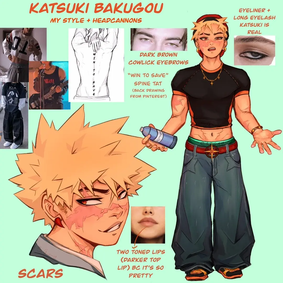 #bakugou #mha #mhaart #bkdk #headcanon 