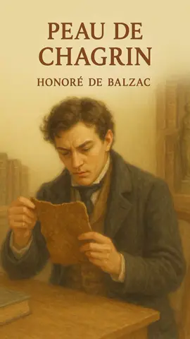 Aujourd’hui, focus sur « Peau de chagrin » de Honoré De Balzac. #apprendresurtiktok #roman #culturegenerale #culturetiktok #livre